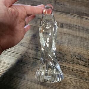 Beautiful Madonna and Child Glass figurine H